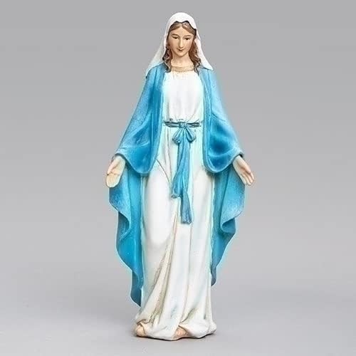 聖母マリア像 彫像 高さ約15ｃｍ キリスト教 Virgin Mary/ カトリック 祭壇 洗礼 精霊 福音 クリスマス プレゼント 贈り物 誕生日 お祝い(輸入品)_10