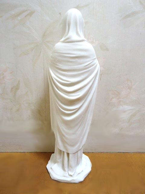 即日納品！大理石風 聖母マリア像 彫像 彫刻高さ 約29cm キリスト教