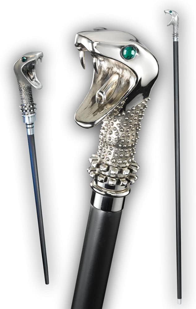 ● ルシウス マルフォイ ステッキ 仕込み杖 1/1 レプリカ ハリーポッター 公式】ルシウス・マルフォイ 杖とステッキ セット | ハリー・ポッター