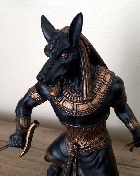 古代エジプト セト神 彫像 彫刻 高さ 約25cm/ スフィンクス