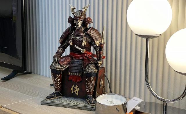 中世古代日本サムライ侍不死身の戦士 レジン像ホーム装飾置物工芸品リビングオフィスデスク書斎ギフト贈り物輸入品_9