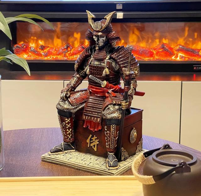中世古代日本サムライ侍不死身の戦士 レジン像ホーム装飾置物工芸品リビングオフィスデスク書斎ギフト贈り物輸入品_6