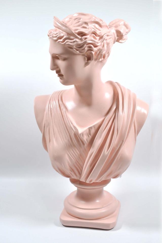 古代ギリシャのダイアナ彫像 女神胸像 ホーム置物彫刻 アート工芸 