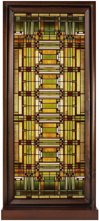 フランク・ロイド・ライト ヴィンテージ ステンドグラス レア型バタフライ・アーチ フランク・ロイド・ライト財団公認 オーク・パーク/スカイライト