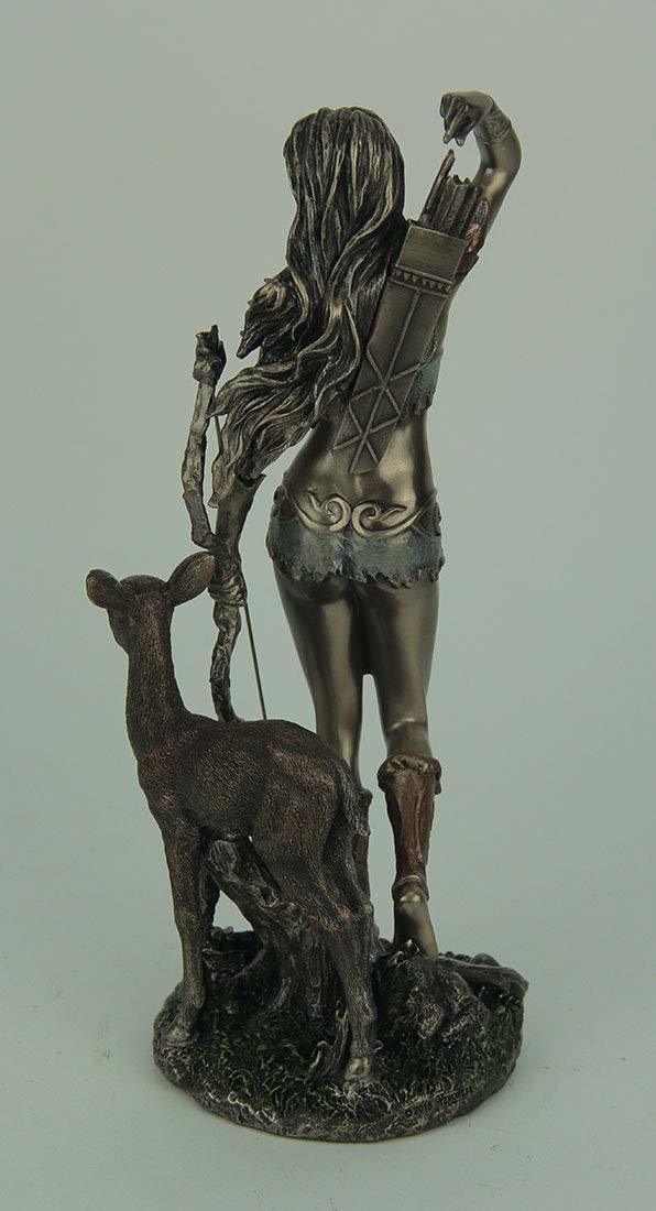 ヴェネローゼ製 狩猟する、アルテミス 古代ギリシャの女神 彫像 彫刻/ 狩猟・貞潔の女神 オリュンポス十二神)パルテノン神殿（輸入品)_2