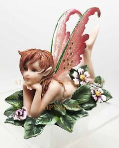 エイミーブラウン作 ファンタジー プリムローズ（月見草）フラワーフェアリー(花の妖精)フィギュア 彫像 彫刻 ピクシー 贈り物（輸入品）_1