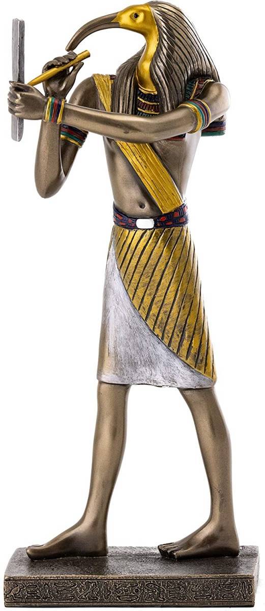 古代エジプト彫刻 トート（トト）神 エジプトの知識 知恵の神/ 知恵を司る神 ピラミッド スフィンクス 魔法使い 時の管理者（輸入品_1