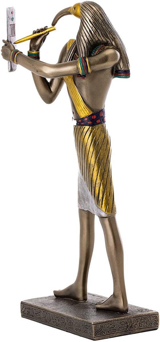 古代エジプト彫刻 トート（トト）神 エジプトの知識 知恵の神/ 知恵を司る神 ピラミッド スフィンクス 魔法使い 時の管理者（輸入品_2
