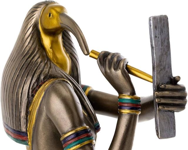 古代エジプト彫刻 トート（トト）神 エジプトの知識 知恵の神/ 知恵を司る神 ピラミッド スフィンクス 魔法使い 時の管理者（輸入品_5