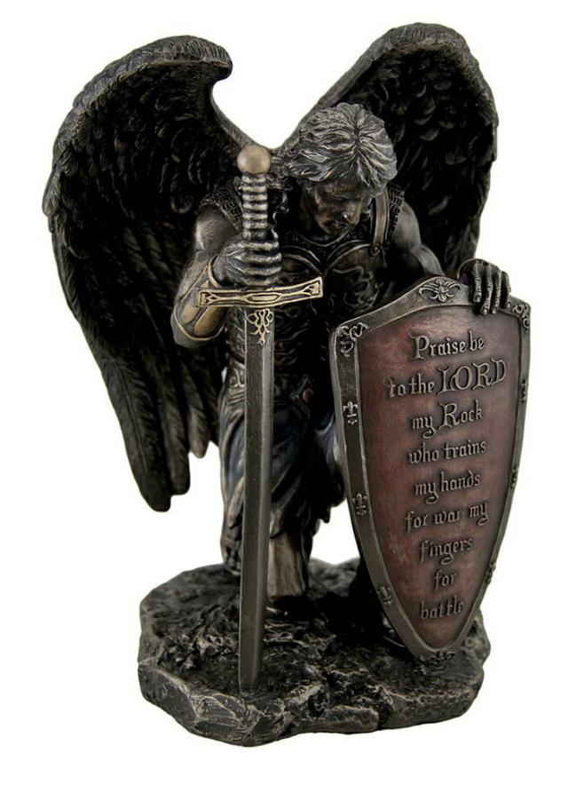 希少】守護天使 魂の昇天 置物