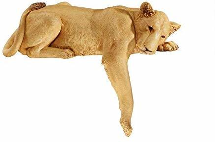 デザイン・トスカノ製 アフリカ ナミビア砂漠の雌ライオン 彫像 彫刻/ サバンナ シシ（獅子）百獣の王 プレゼント 贈り物 記念品（輸入品）_1
