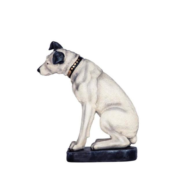 西洋彫刻 「ニッパー」RCA ドッグ彫像 最も有名な子犬のペット彫像 置物/ 書斎 コレクション 記念品 誕生日 お祝いプレゼント贈り物(輸入品_3