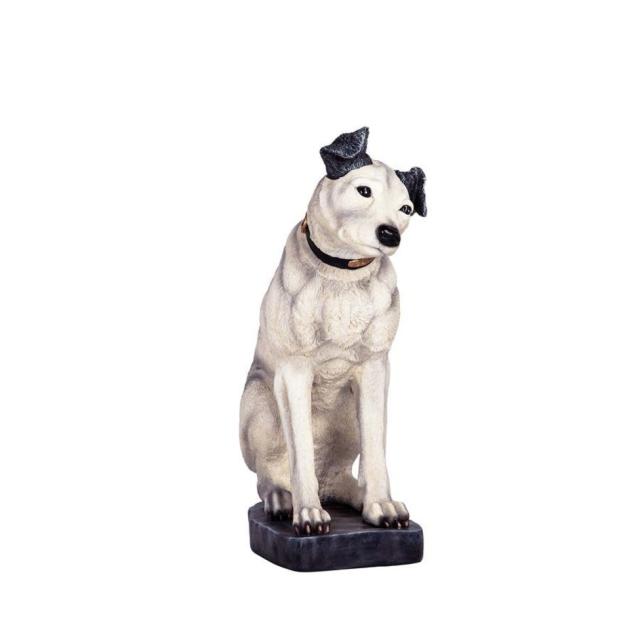 西洋彫刻 「ニッパー」RCA ドッグ彫像 最も有名な子犬のペット彫像 置物/ 書斎 コレクション 記念品 誕生日 お祝いプレゼント贈り物(輸入品_5