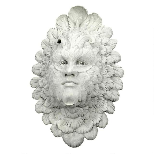 ヴェネチアン・カーニバルへの参加：グリーンマンの壁彫刻 彫像 彫刻（輸入品）_1