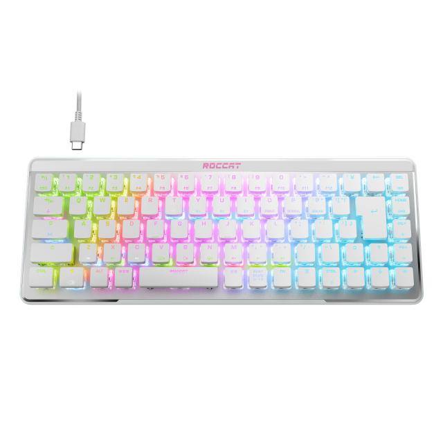 ROCCAT Vulcan II Mini Air ゲーミングキーボード 有線 無線 日本語配列 65% フォームファクター JIS 赤軸 テンキーレス ROC-27-091_8