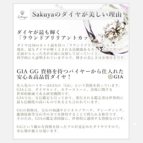 ハート型 ダイヤネックレス プレゼント ホワイトゴールド ダイヤモンド ネックレス レディース 一粒 18金 K18 ペンダント 金属アレルギー シンプル_7