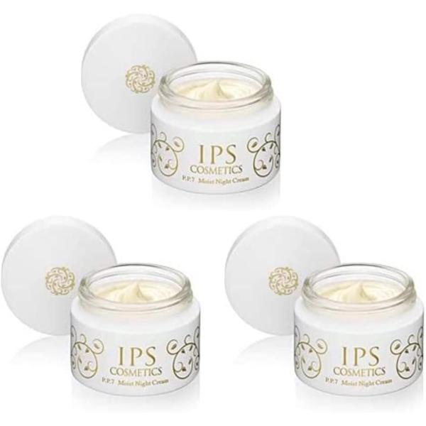 お得な3個セット P.P.7/PP7 IPS モイストナイトクリーム （夜用保湿クリーム）