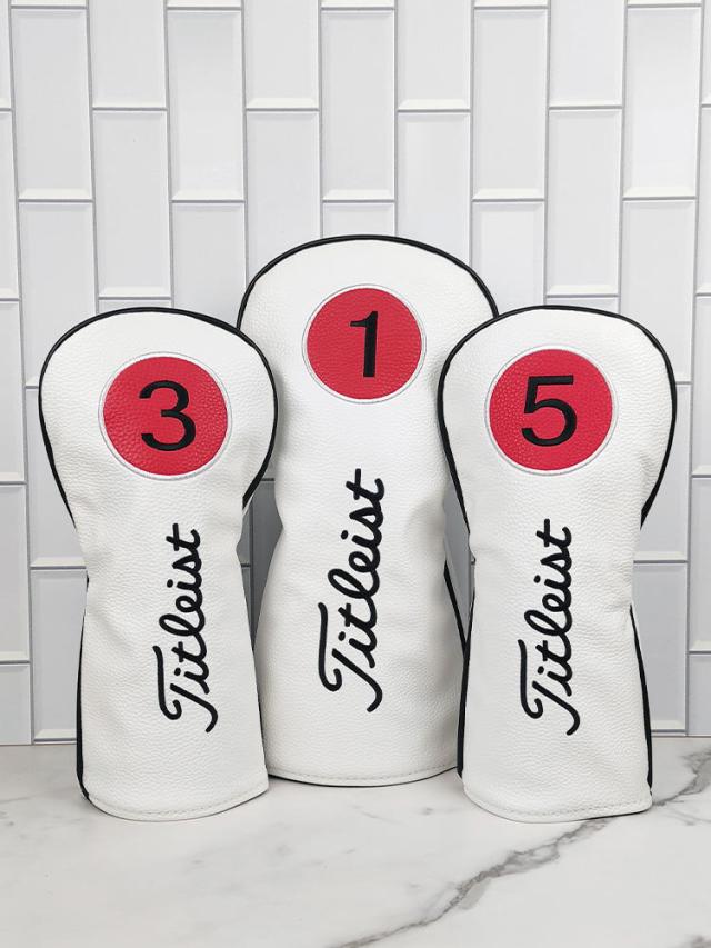 Titleist タイトリストヘッドカバー3点セット タイトリスト