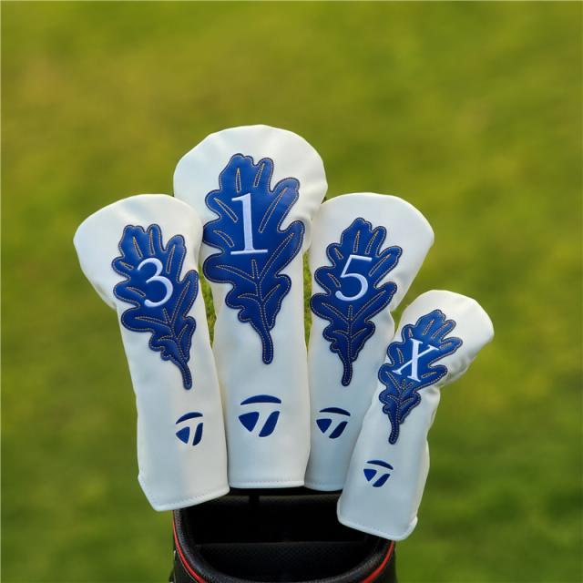 【TML-2303】TaylorMade ヘッドカバー ドライバー フェアウェイウッド ユーティリティー パター ピンタイプPT  テーラーメイド プレゼント 1点セット（4点セット大特価） 組み合自由