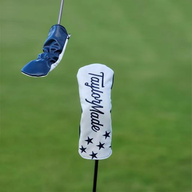 【TML-2315】TaylorMade ヘッドカバー ドライバー フェアウェイウッド ユーティリティー パター ピンタイプPT  テーラーメイド プレゼント 1点セット（4点セット大特価） 組み合自由 TML-2315】TaylorMade ヘッドカバー ドライバー フェアウェイウッド