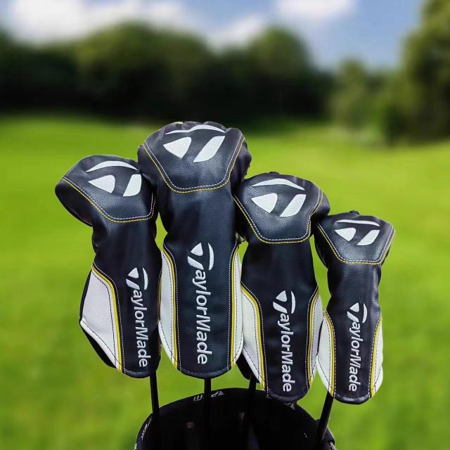 【TML-2317】TaylorMade ヘッドカバー ドライバー フェアウェイウッド ユーティリティー パター ピンタイプPT  テーラーメイド プレゼント 1点セット（4点セット大特価） 組み合自由