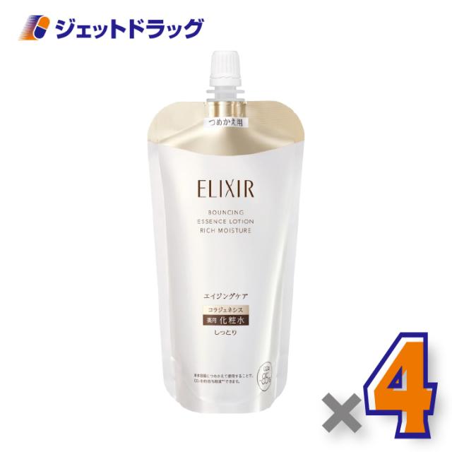 エリクシールシュペリエル リフトモイストローション しっとりタイプ ba つめかえ用 150mL ×4個 薬用化粧水 【医薬部外品】 8,976円