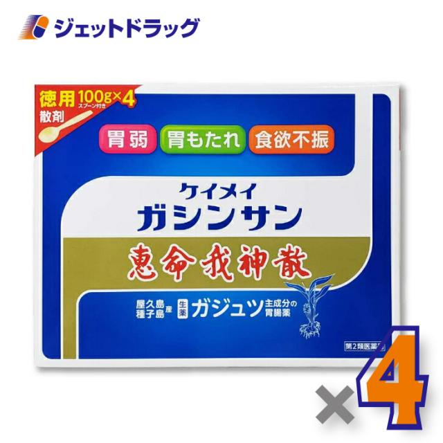 恵命我神散 100g 4袋入 ×4個 【第2類医薬品】