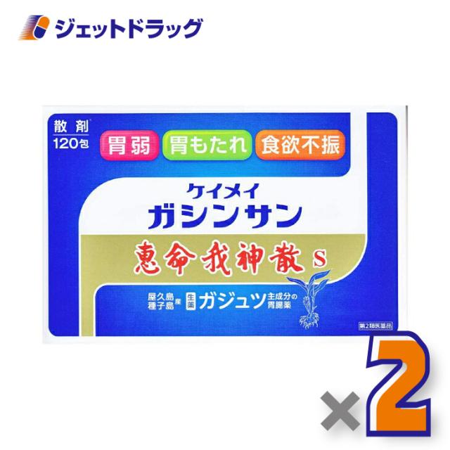 恵命我神散S 3g 120包入 ×2個 【第2類医薬品】