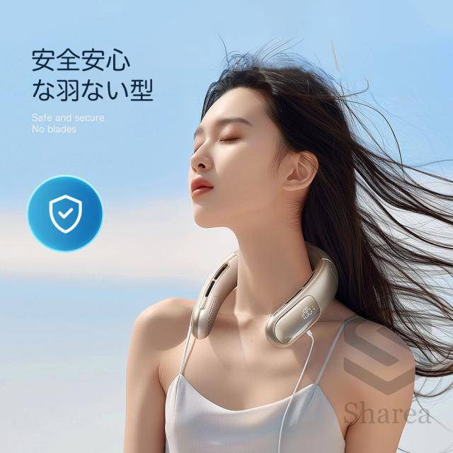【2025新製品】首掛け扇風機 ネックファン 3階段風量調節 3600mAh大容量 上下送冷風 冷感 首かけ扇風機 -15℃瞬間冷却プレート 扇風機 軽量 風向自由調節 冷風機 軽量 高品質 長時間 おしゃれ ひんやり 軽い プレゼント 扇風機 通勤