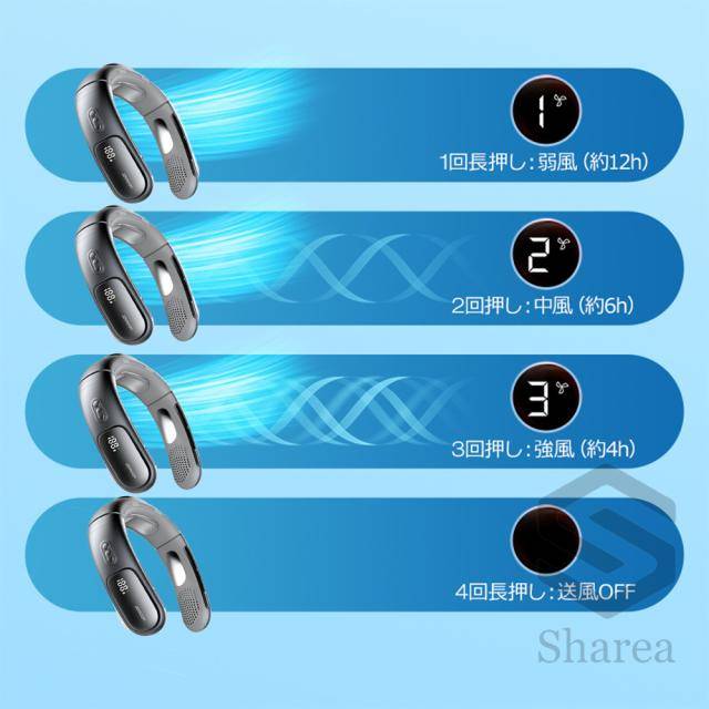 【2025新製品】首掛け扇風機 ネックファン 3階段風量調節 3600mAh大容量 上下送冷風 冷感 首かけ扇風機 -15℃瞬間冷却プレート 扇風機 軽量 風向自由調節 冷風機 軽量 高品質 長時間 おしゃれ ひんやり 軽い プレゼント 扇風機 通勤