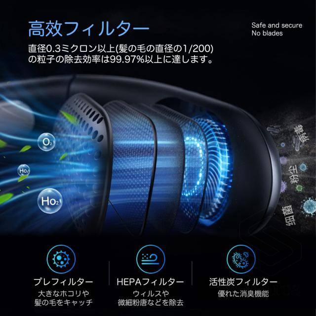 【2025新製品】首掛け扇風機 ネックファン 3階段風量調節 3600mAh大容量 上下送冷風 冷感 首かけ扇風機 -15℃瞬間冷却プレート 扇風機 軽量 風向自由調節 冷風機 軽量 高品質 長時間 おしゃれ ひんやり 軽い プレゼント 扇風機 通勤