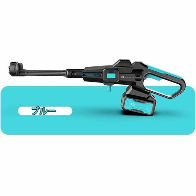 高圧洗浄機 コードレス バッテリー対応 充電式 水道直吸 7.0MPa 収納ケース付き ポータブル 洗車 ガン 自吸式 強力噴射 軽量 洗車機 電動工具 車掃除