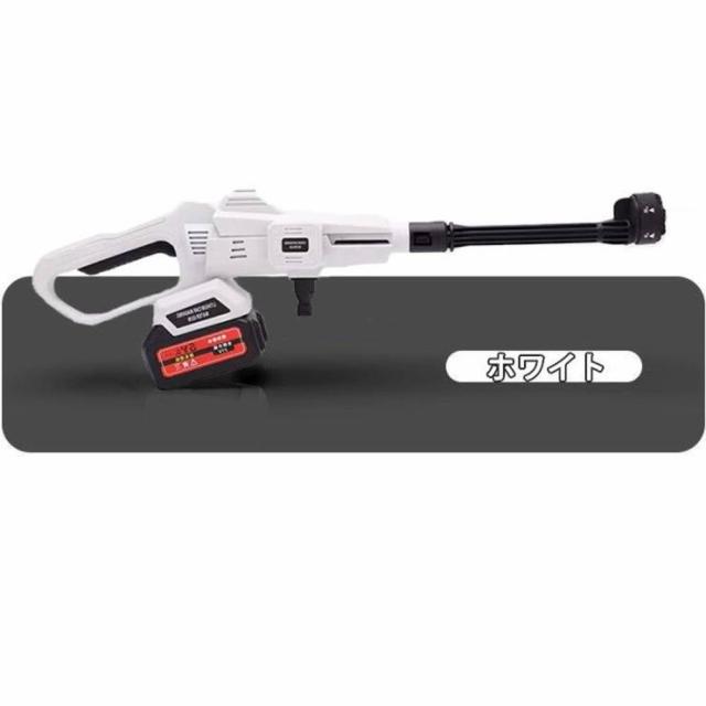 高圧洗浄機 コードレス バッテリー対応 充電式 水道直吸 7.0MPa 収納ケース付き ポータブル 洗車 ガン 自吸式 強力噴射 軽量 洗車機 電動工具 車掃除