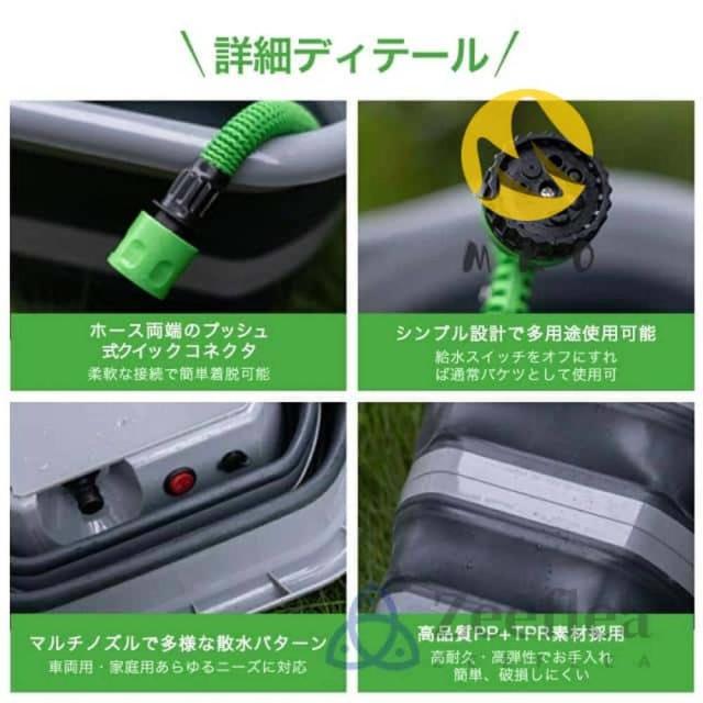 2025新登場】高圧洗浄機 コードレス 収納 折りたたみ設計 軽量 バブル