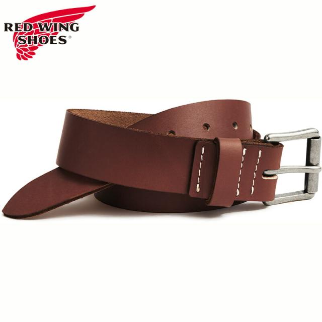 正規取扱店 レッドウィング メンズ レザーベルト Leather Belt アクセサリー 本革 カジュアル アメカジ アンバー パイオニア メイドインUSA 送料無料 RED WING 96550
