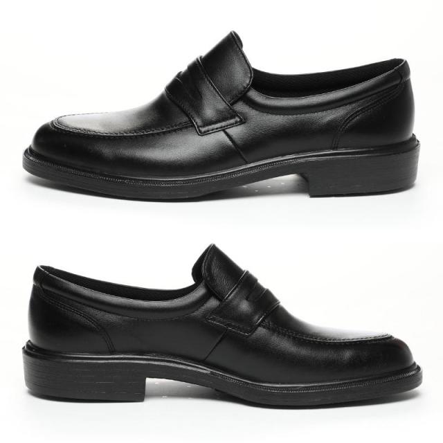 在庫1点限り 28.0cm 4E 幅広 ワイド 日本製 国産 スポルス メンズ アナトミーライト SPH4942 ビジネス 靴 シューズ 革靴 本革 ローファー 軽量 撥水 ブラック 黒 送料無料 SPORTH 42293166