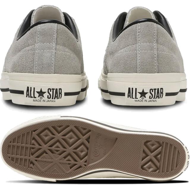 コンバース メンズ ONE STAR J SUEDE ワンスター スエード スニーカー 靴 シューズ 国産 日本製 ローカット スエード グレー 灰色 送料無料 CONVERSE 33702500_3