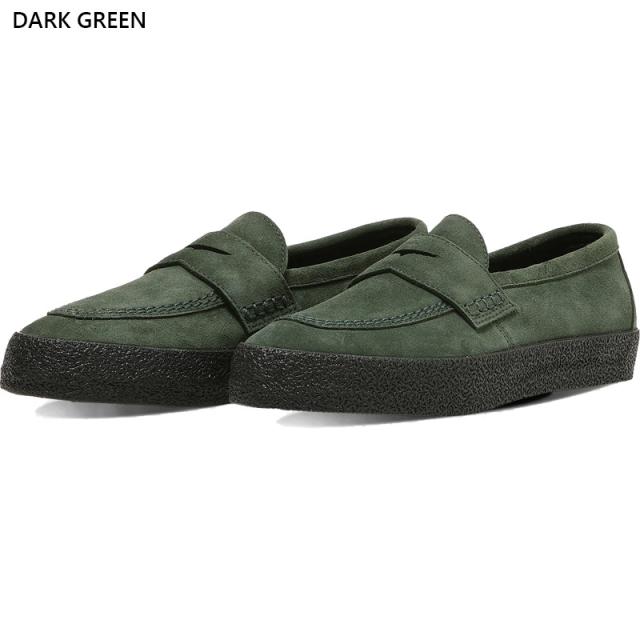コンバース メンズ CS LOAFER II SK ローファー スニーカー 靴 シューズ スエード ローカット ネイビー グリーン 緑 送料無料 CONVERSE 33702640 33702641_1