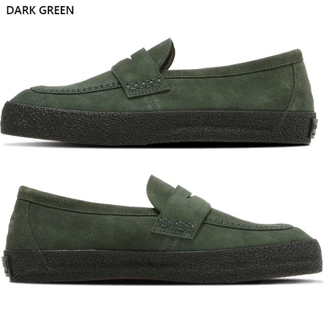 コンバース メンズ CS LOAFER II SK ローファー スニーカー 靴 シューズ スエード ローカット ネイビー グリーン 緑 送料無料 CONVERSE 33702640 33702641_2