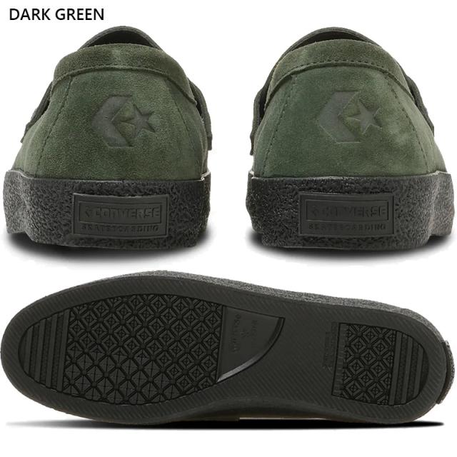 コンバース メンズ CS LOAFER II SK ローファー スニーカー 靴 シューズ スエード ローカット ネイビー グリーン 緑 送料無料 CONVERSE 33702640 33702641_4