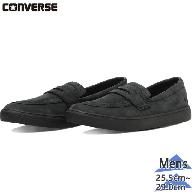 コンバース メンズ ALL STAR COUPE BG LOAFER オールスター クップ ローファー スニーカー 靴 シューズ ヌバック ブラック 黒 送料無料 CONVERSE 33702590