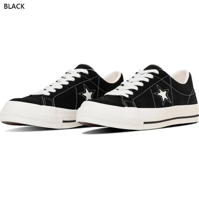コンバース メンズ レディース ONE STAR SUEDE ワンスター スエード スニーカー 靴 シューズ ローカット ブラック 黒 ネイビー ブルー 青 送料無料 CONVERSE 35200860 35200861 35200862 35200863