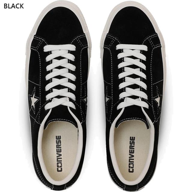 コンバース メンズ レディース ONE STAR SUEDE ワンスター スエード スニーカー 靴 シューズ ローカット ブラック 黒 ネイビー ブルー 青 送料無料 CONVERSE 35200860 35200861 35200862 35200863