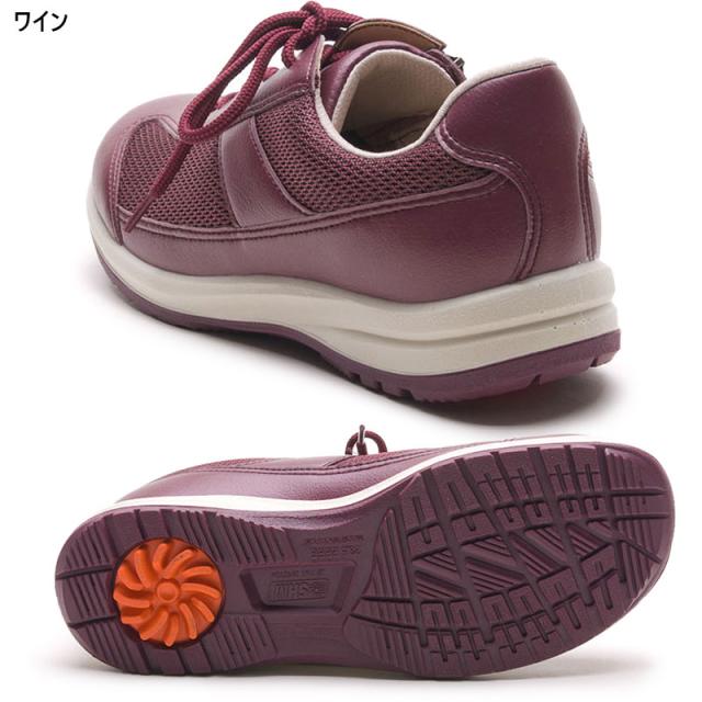 在庫1点限り 21.5cm 4E 幅広 ワイド メディカルウォーク レディース メディカルウォーク WK L030 スニーカー 靴 シューズ ウォーキング 旅行 散歩 送料無料 Medical Walk KV30131