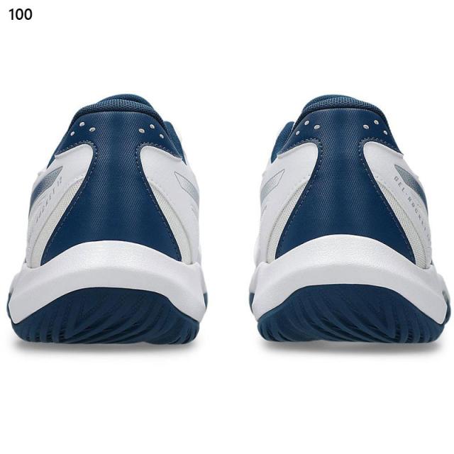 アシックス メンズ レディース GEL-ROCKET 12 ゲルロケット 靴 シューズ バレーボール 競技 部活 インドアスポーツ 部活 室内 体育館 ローカット ホワイト 白 送料無料 asics 1073A080