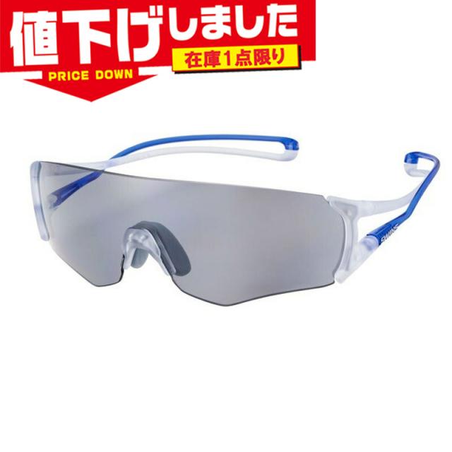 在庫1点限り 日本製 スワンズ メンズ レディース E-NOX EIGHT8 G2 偏光レンズモデル サングラス ランニング マラソン 軽量 UVカット 偏光レンズ ブルー 青 送料無料 SWANS EN8G2-0053