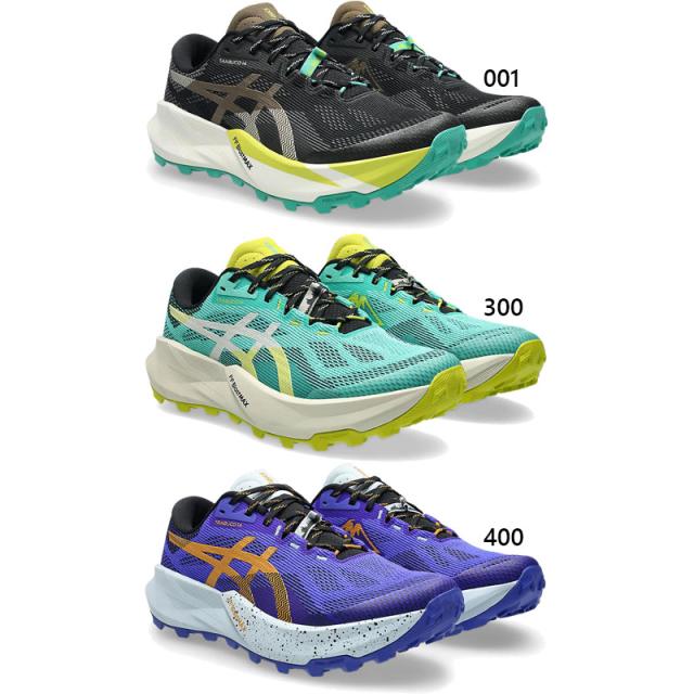 アシックス メンズ TRABUCO 14 トラブーコ スニーカー 靴 シューズ ランニング ジョギング トレーニング トレイル アウトドア タウンユース ブラック 黒 グリーン 緑 送料無料 asics 1011C166_1