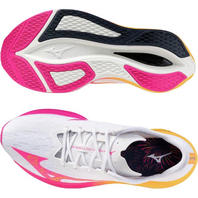 ミズノ メンズ レディース ウエーブリベリオンフラッシュ3 スニーカー