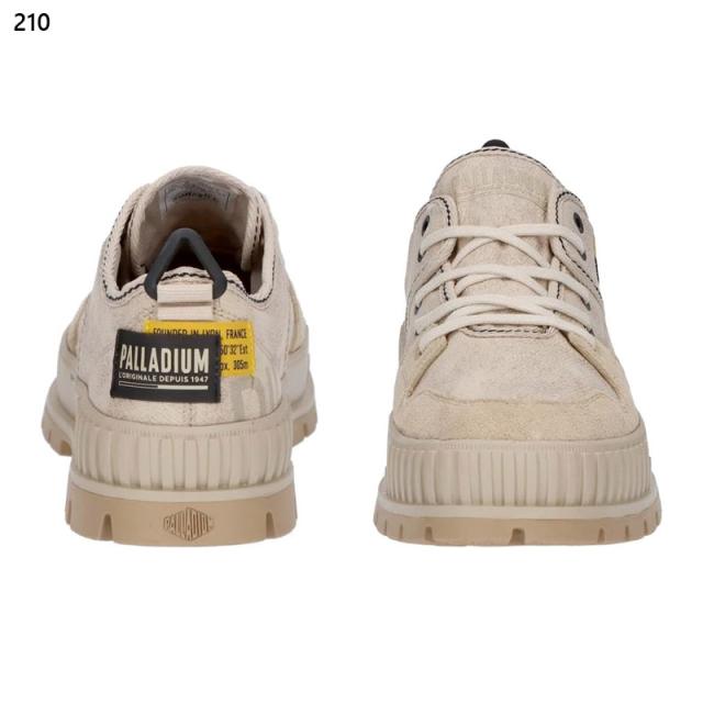 在庫1点限り 23.5cm パラディウム メンズ レディース PALLASHOCK LO SURPLUS スニーカー 靴 シューズ ローカット 紐靴 キャンバス 軽量 ベージュ 送料無料 PALLADIUM 74346