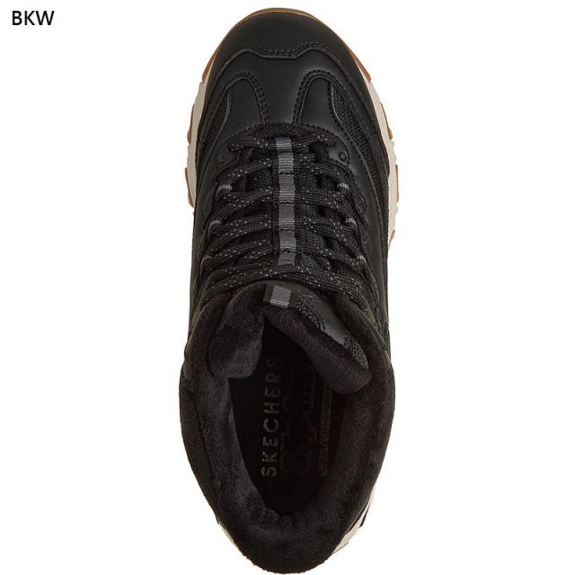 在庫1点限り 23.0cm スケッチャーズ レディース スニーカー 靴 ハンズフリー スリップイン クッション性 保温 低反発 フィット感 おしゃれ カジュアル ブラック 黒 送料無料 SKECHERS 169076